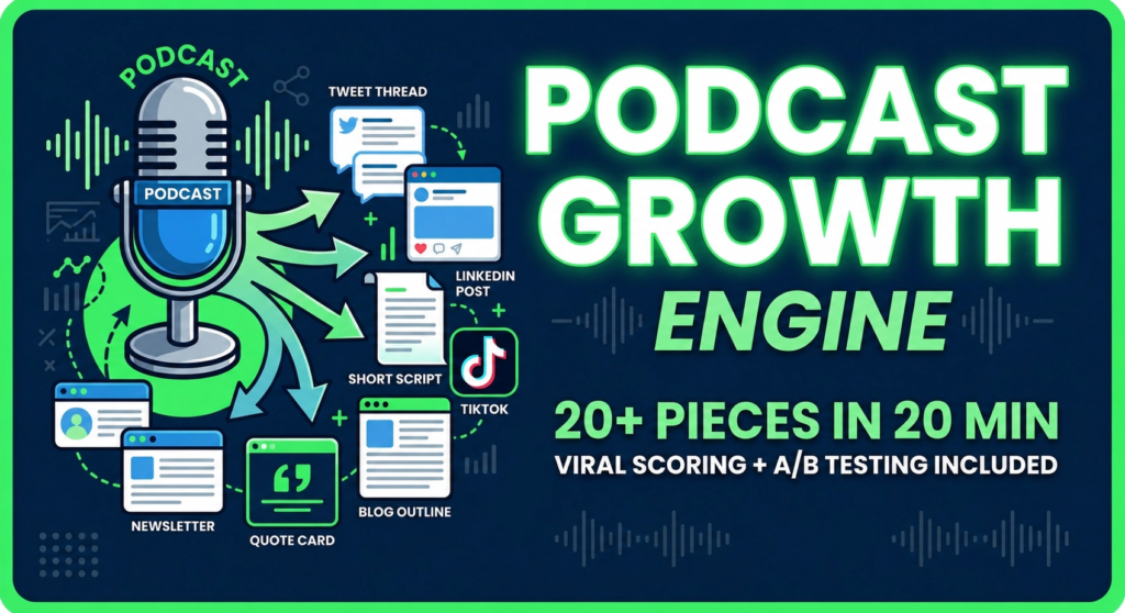 cleaned podcast growth engine